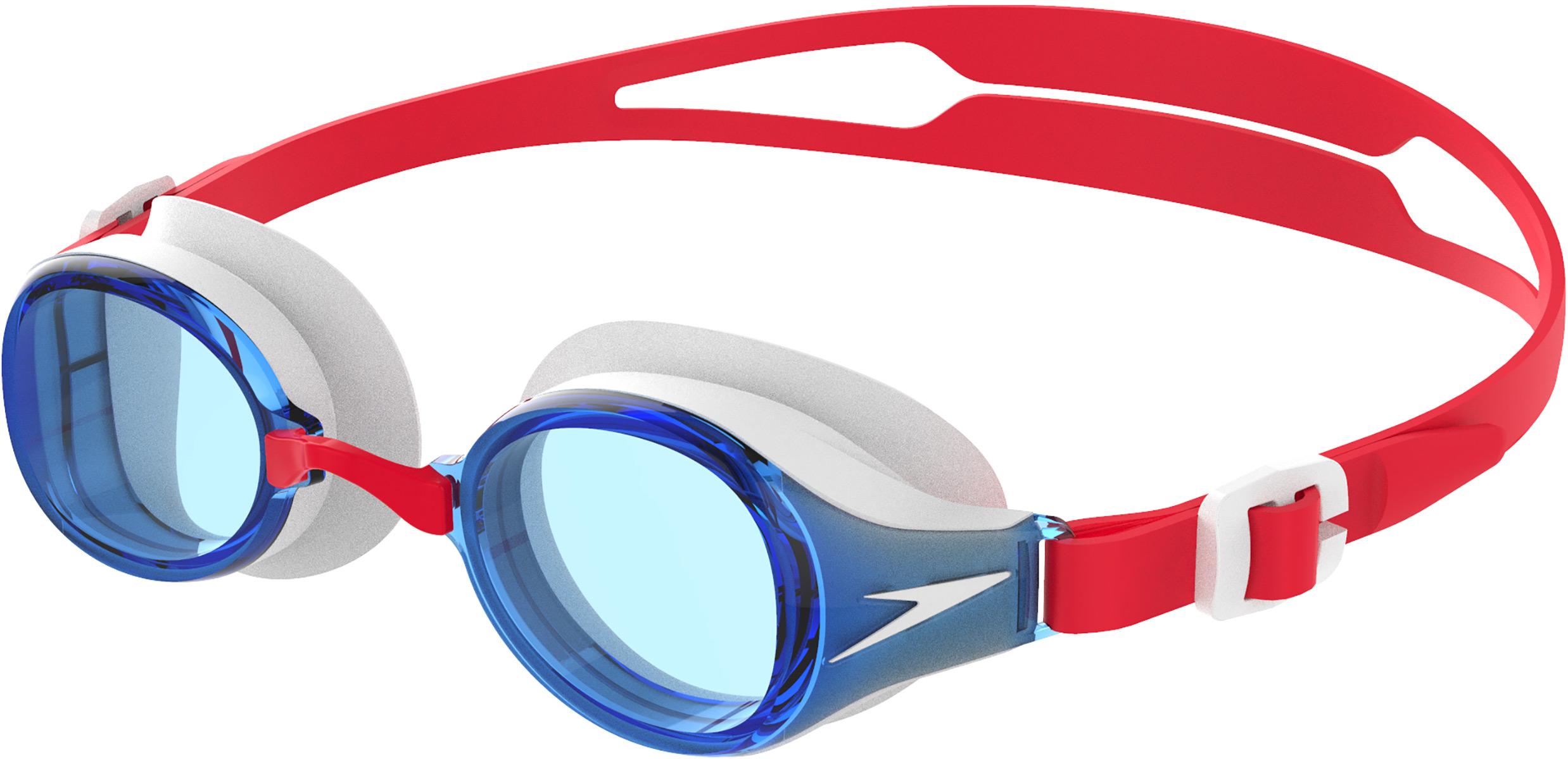 Speedo Hydropure Junior Goggles - Red/white/blue