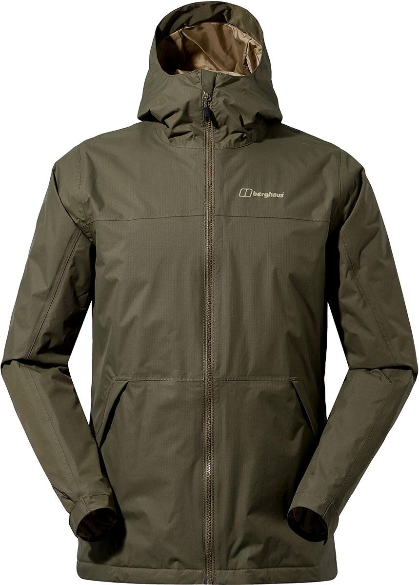 Berghaus Deluge Pro 2.0 Insulated Waterproof Jacket - Olive Night