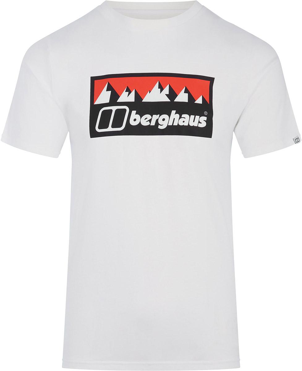 Berghaus Grey Fangs Peak Ss Tee - Pure White