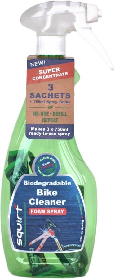 Squirt Spray Bottle With Super Concentrate Wash Sachets - Neutral