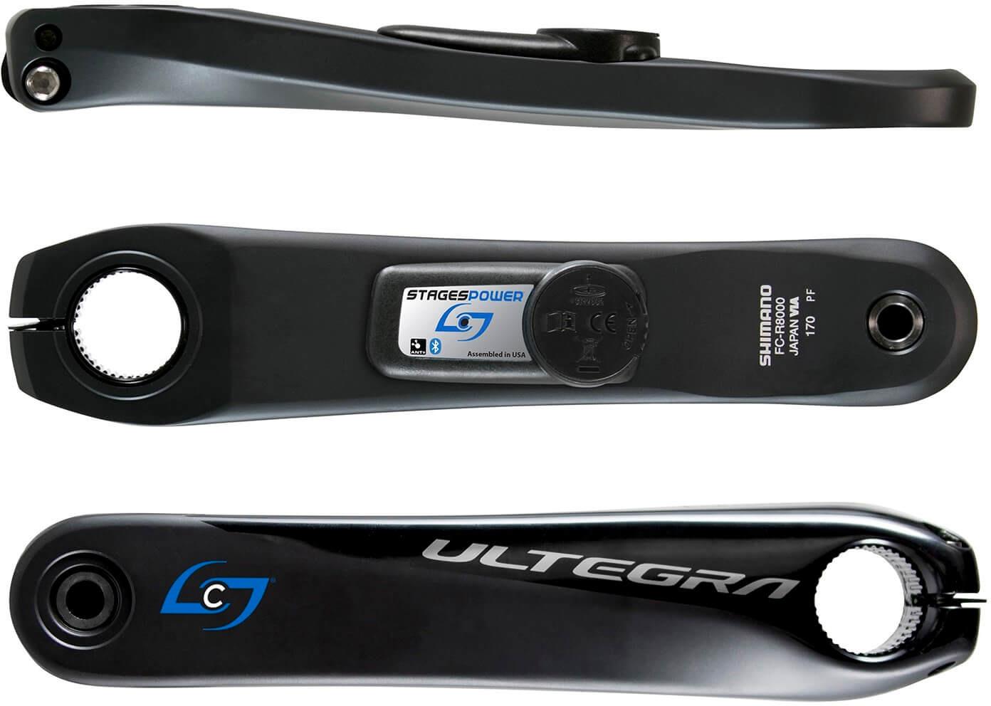 Stages Cycling G3 Ultegra R8000 Power Meter - Black