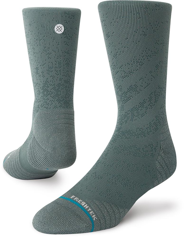 Stance Mid Athletic Crew Running Sock - Teal