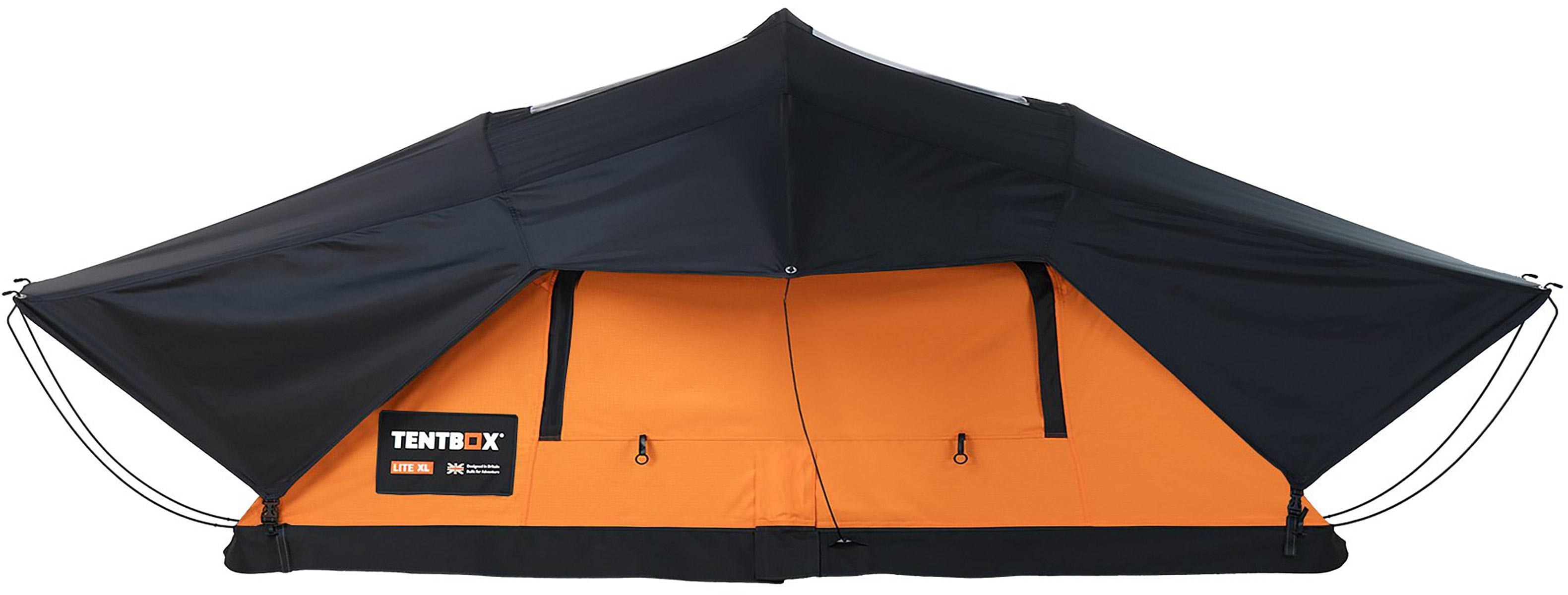 Tentbox Lite Xl 4 Person Roof Tent - Sunset Orange