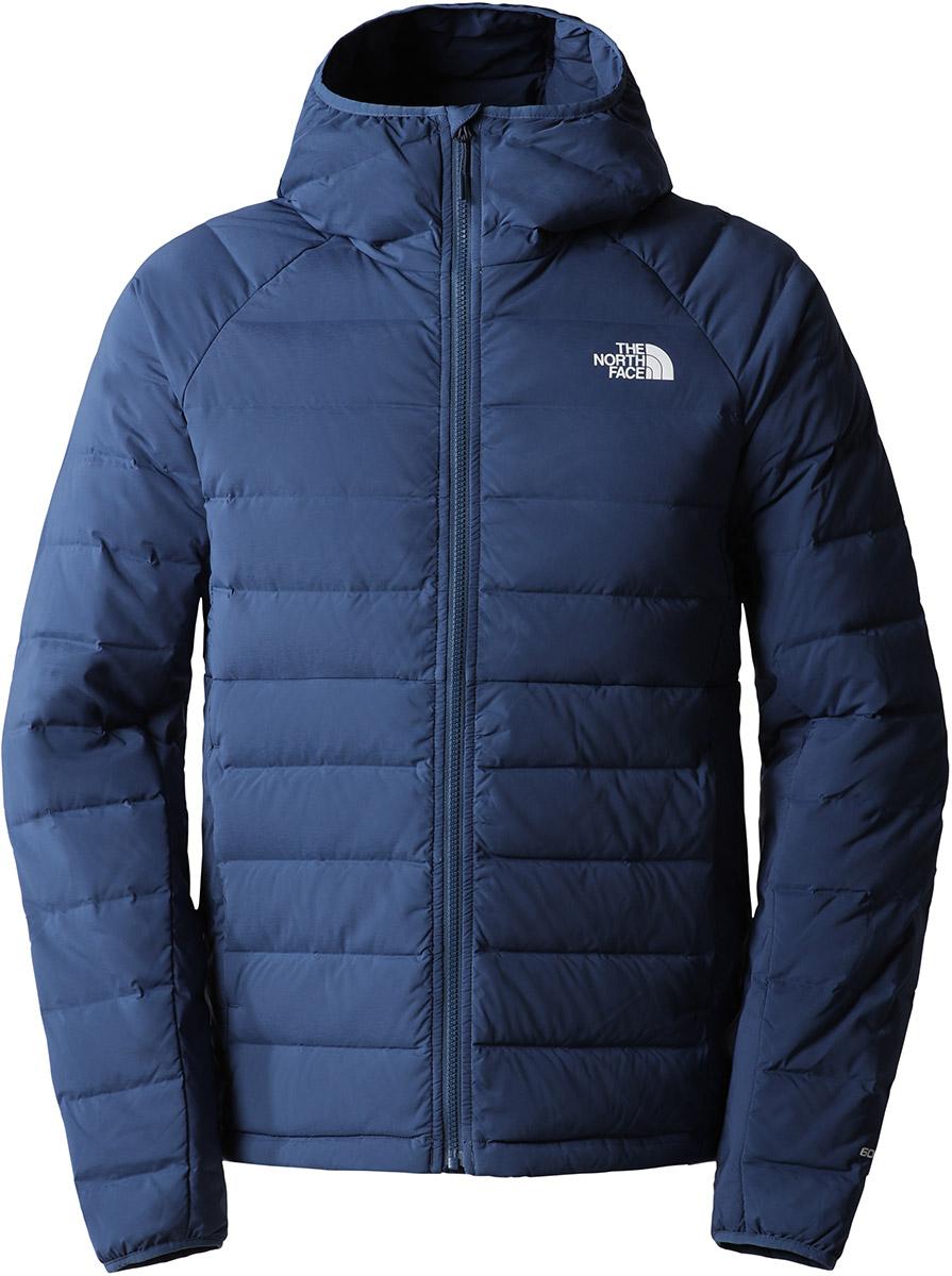 The North Face Belleview Stretch Down Hoodie - Shady Blue