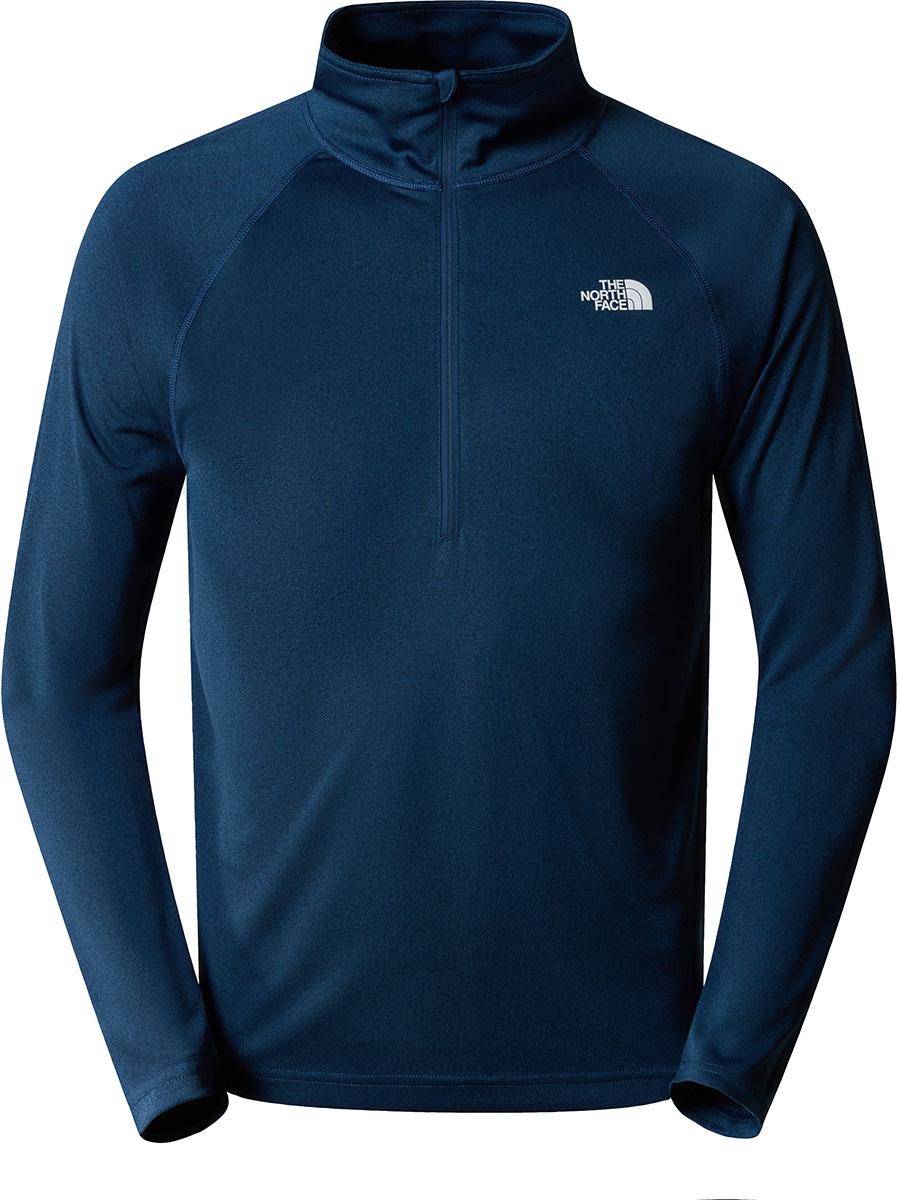 The North Face Flex Ii 1/4 Zip Top - Shady Blue Heather
