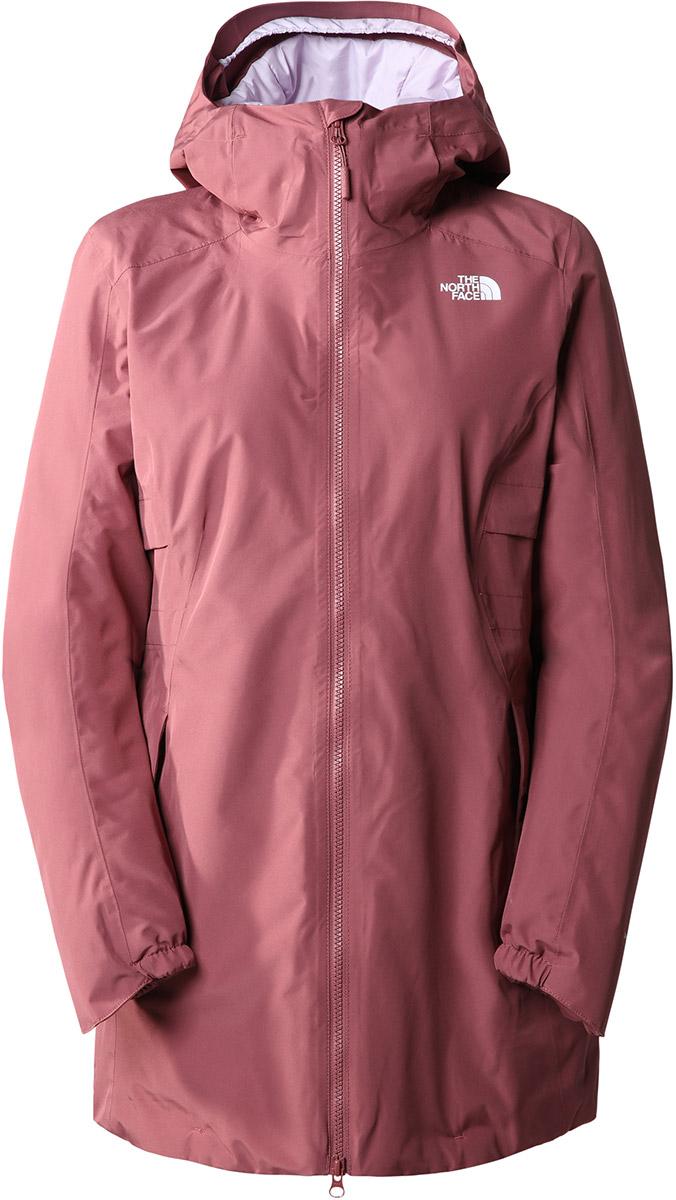 The North Face Womens Hikesteller Insulated Parka - Wild Ginger-lavender Fog