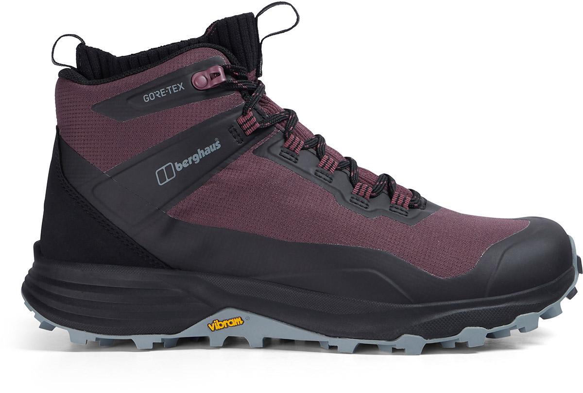 Berghaus Womens Vc22 Mid Gore-tex Hiking Boots - Wine/black