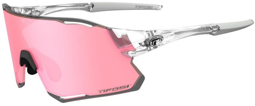 Tifosi Eyewear Rail Race Crystal Clear Interchangeable Sunglasses - Clarion Rose/clear