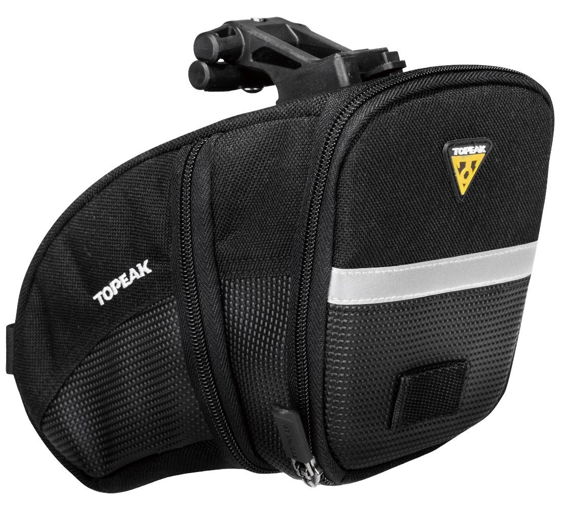 Topeak Aero Wedge - Quickclick Mount Saddle Bag - Black