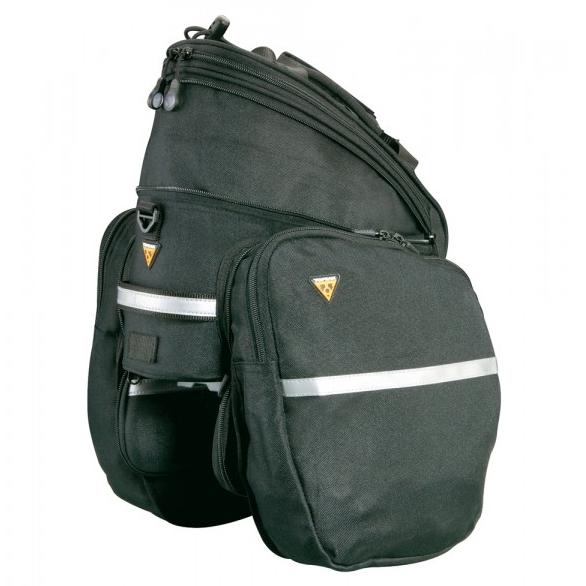 Topeak Rx Trunk Bag Dxp With Side Panniers - Black
