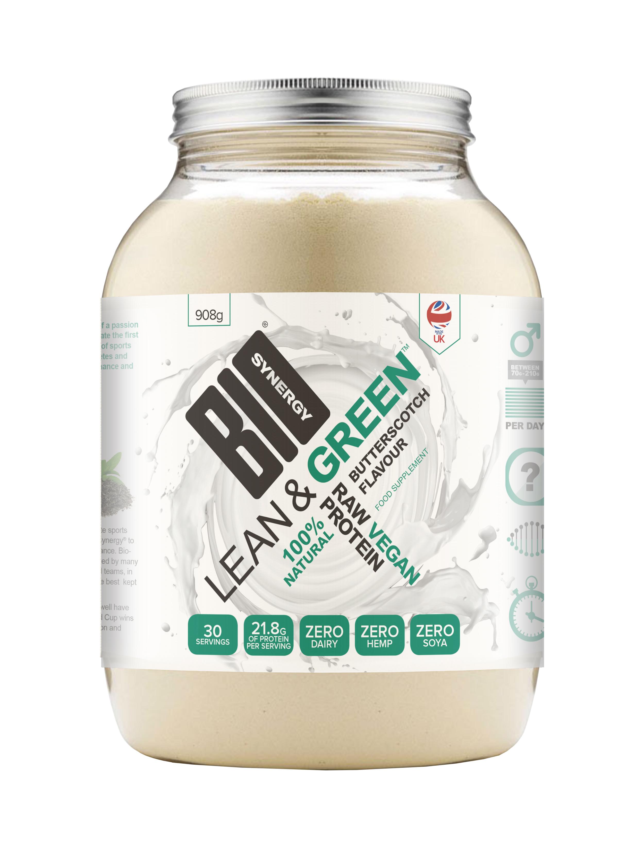 Bio-synergy LeanandGreen Vegan Protein Powder (908g)