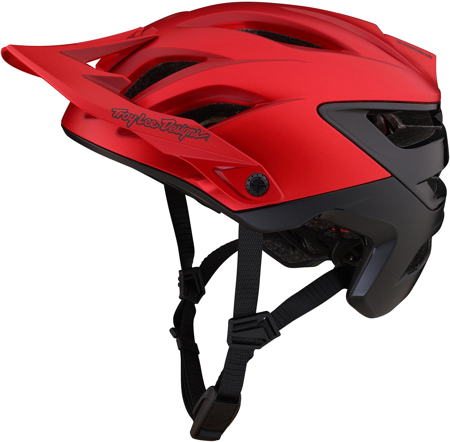 Troy Lee Designs A3 Mips Helmet - Red/black