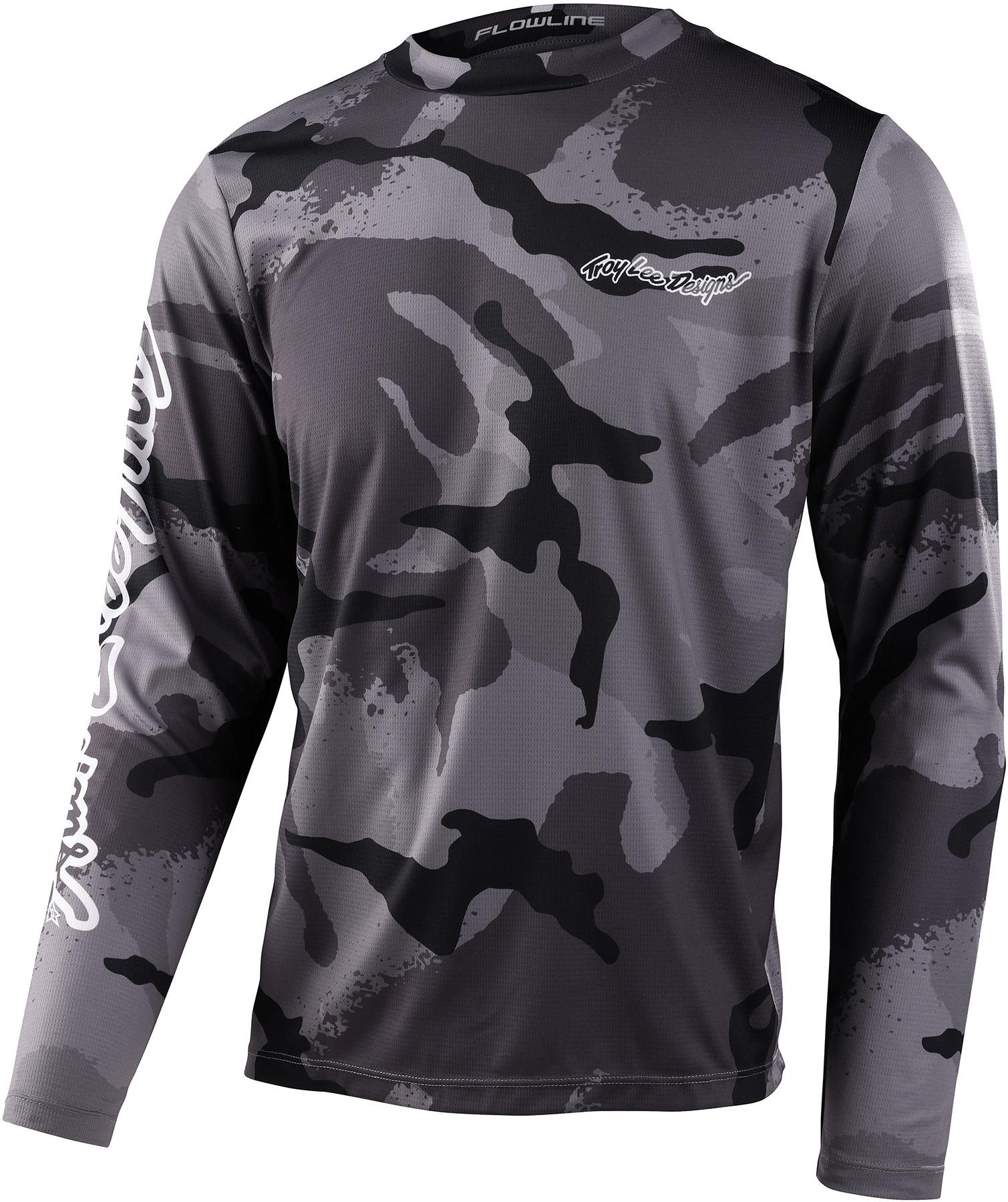 Troy Lee Designs Flowline Carbon Ls Mtb Cycling Jersey