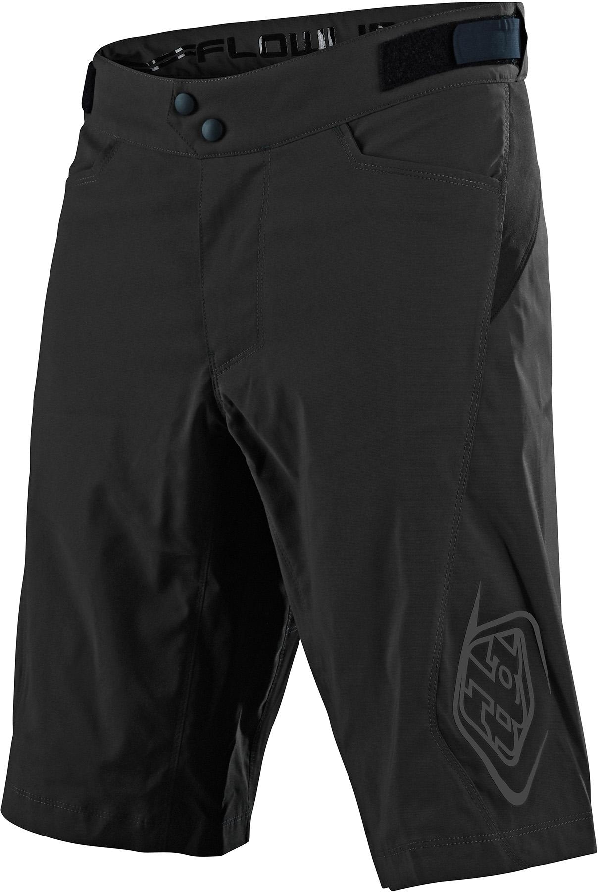 Troy Lee Designs Flowline Short Shell Mtb Baggy Shorts - Black