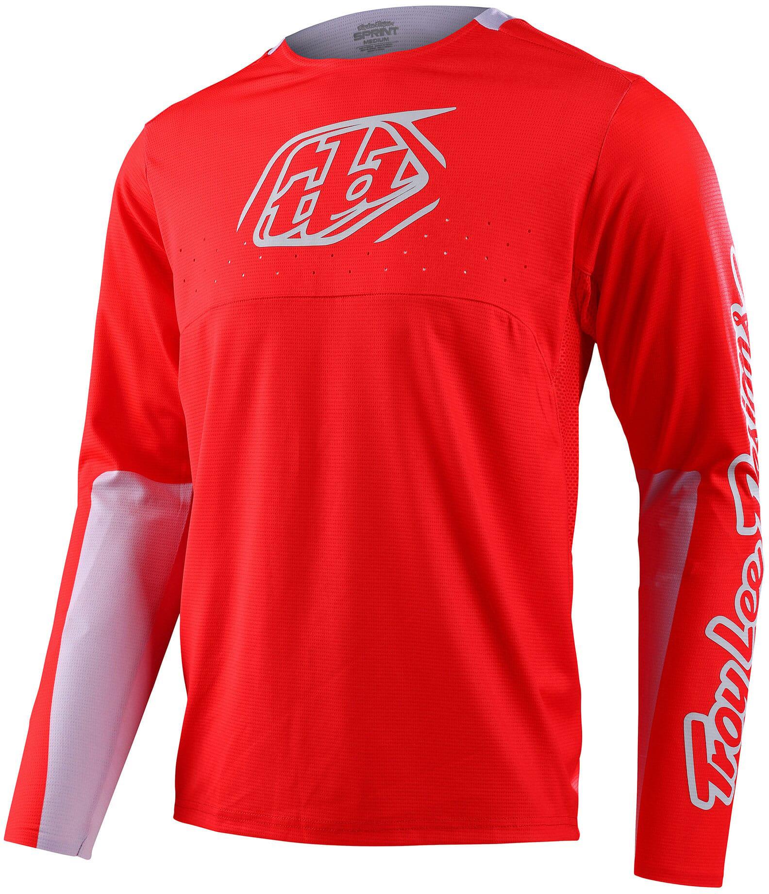 Troy Lee Designs Sprint Cycling Jersey - Icon Race Red