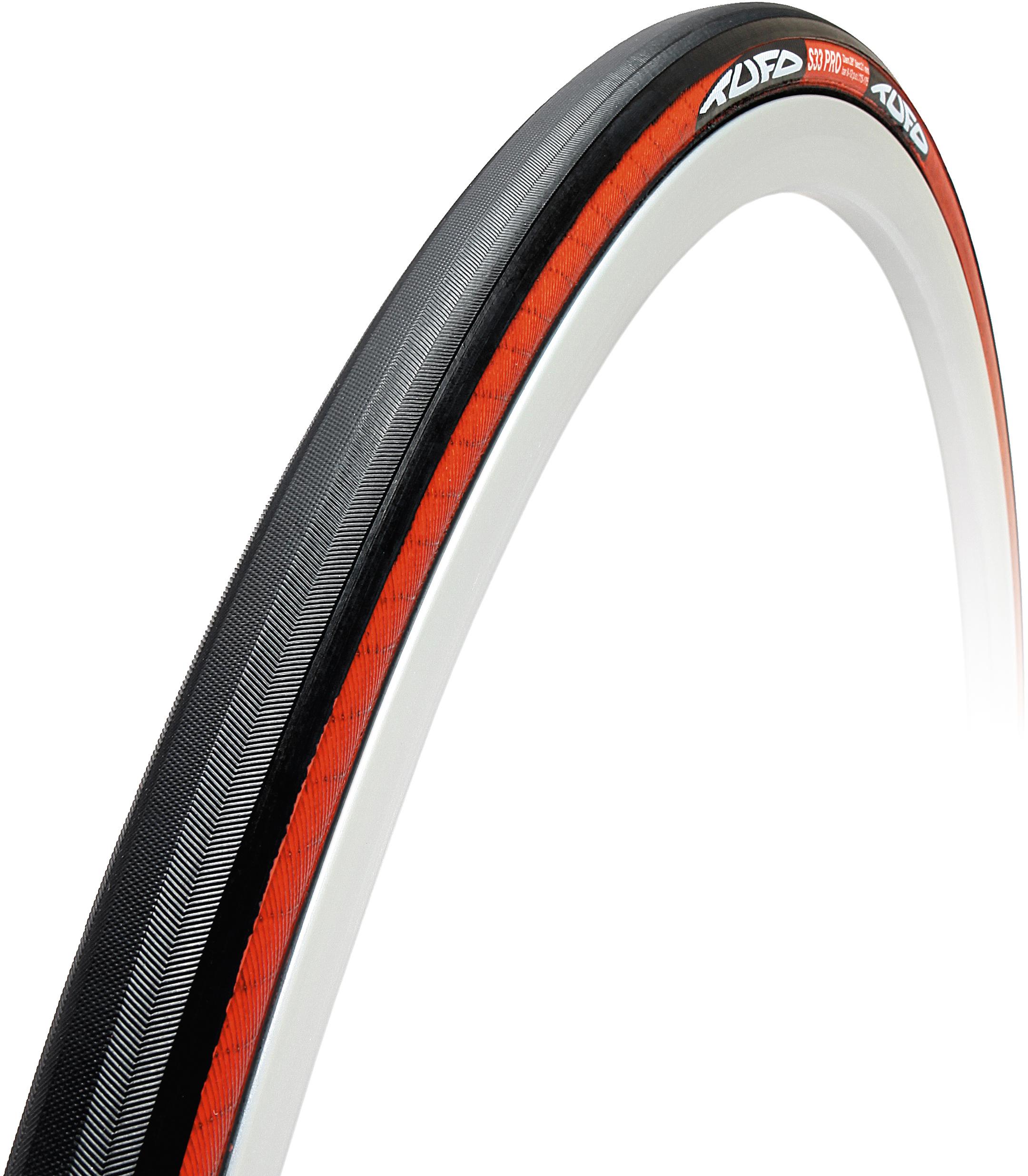 Tufo S33 Pro Tubular Tyre - Black/red