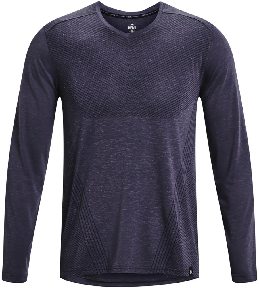 Under Armour Breeze Long Sleeve Running Top - Tempered Steel/reflective