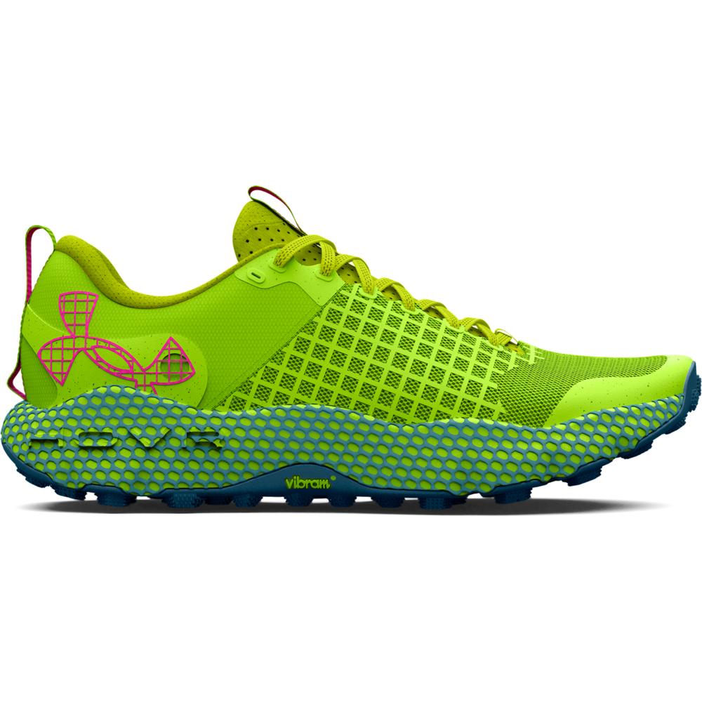 Under Armour Hovr Ds Ridge Tr Trail Shoes - Lime Surge/velocity/rebel Pink