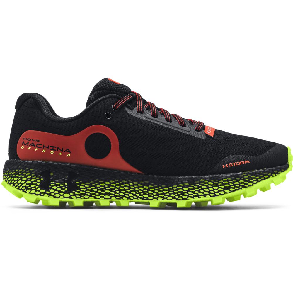 Under Armour Hovr Machina Off Road Running Shoes (black) - Black/black/high Vis Yellow