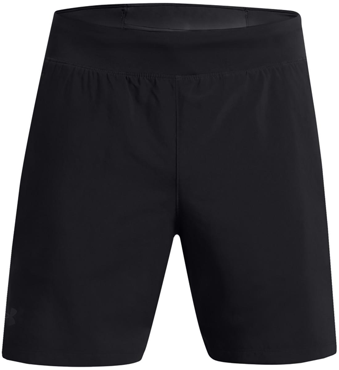 Under Armour Launch Elite 2in1 7 Shorts - Black / Black / Reflective