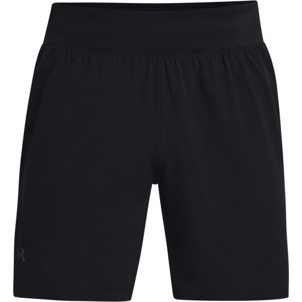 Under Armour Speedpocket 7 Running Shorts - Black/black/reflective