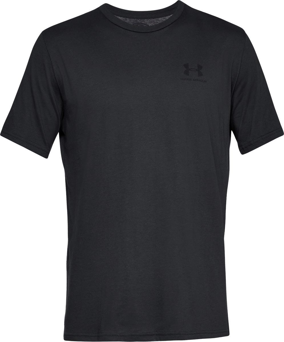 Under Armour Sportstyle Left Chest (ss) Tee - Black/black