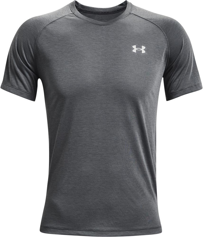 Under Armour Streaker Short Sleeve Running Top - Pitch Gray/pitch Gray/reflective