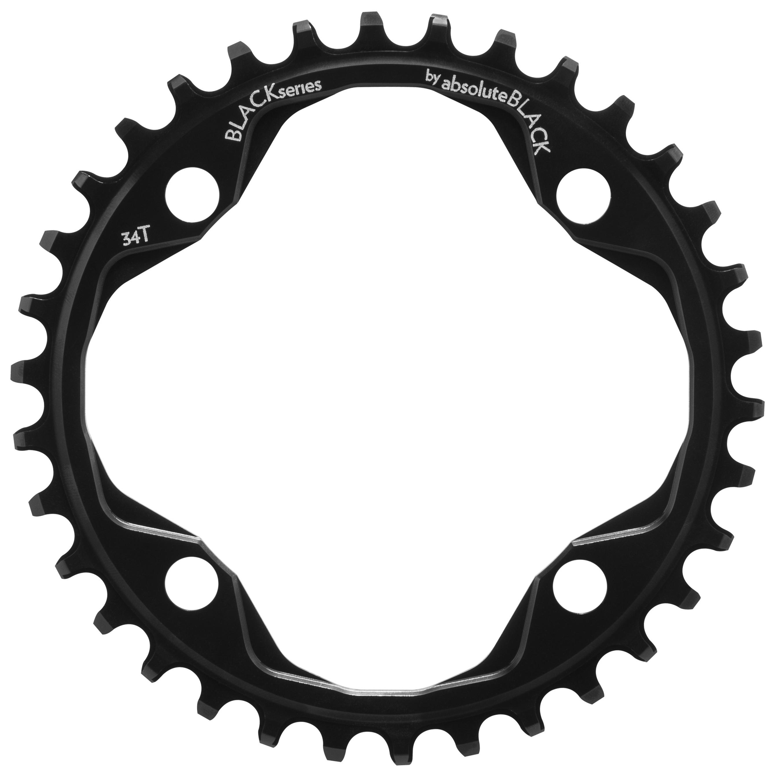 Black By Absolutebla Narrow Wide Chainring