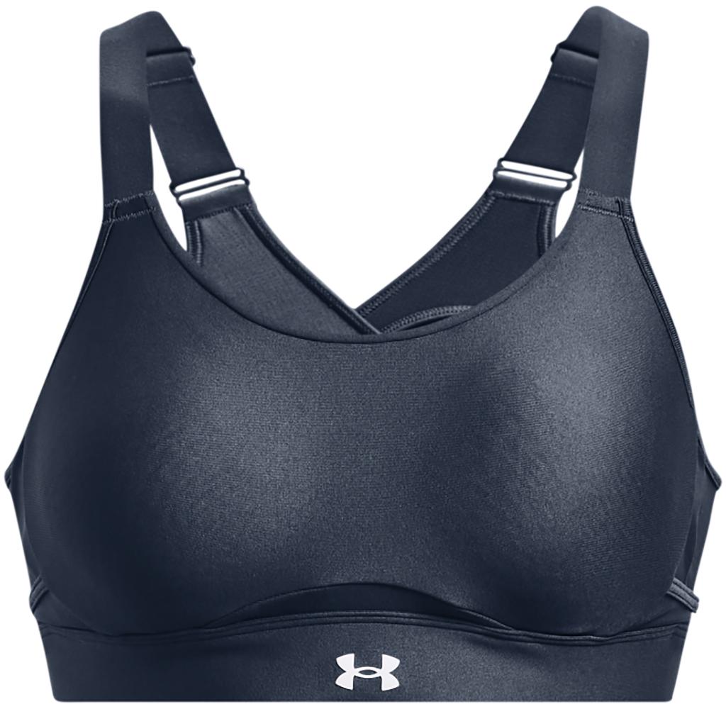 Under Armour Womens Infinity Crossover High Support Bra - Downpour Gray/white