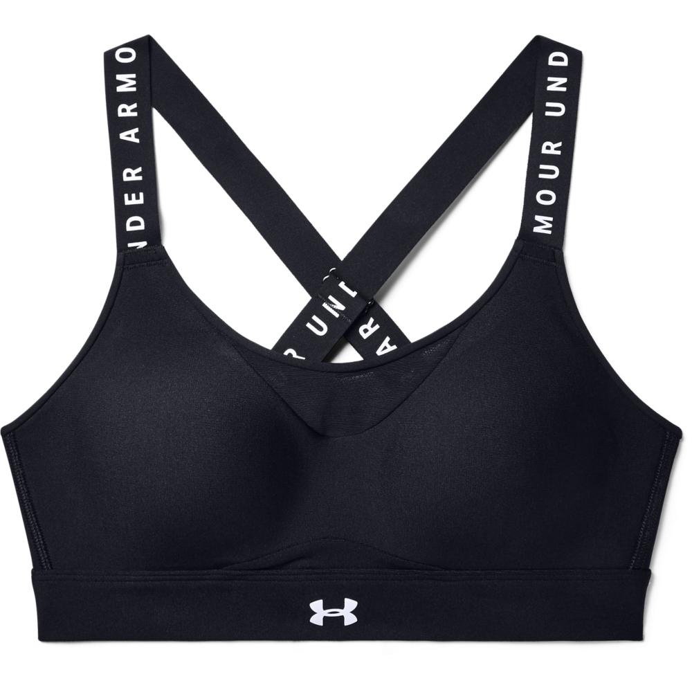 Under Armour Womens Infinity High Support Bra - Black/white