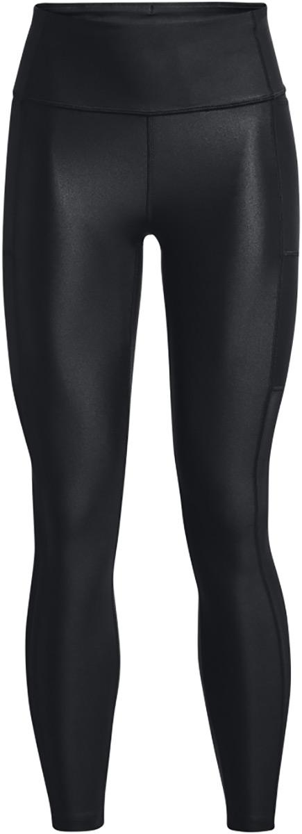 Under Armour Womens Iso-chill Ankle Running Tights - Black/black/reflective