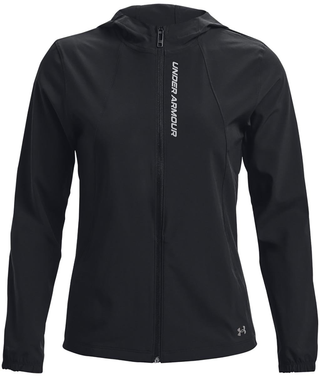 Under Armour Womens Outrun The Storm Jacket - Black / Reflective / Reflective