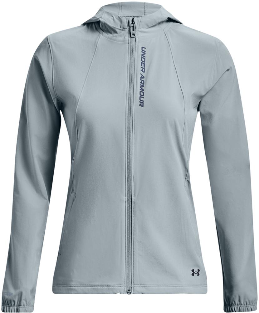 Under Armour Womens Outrun The Storm Jacket - Harbor Blue/harbor Blue/reflective
