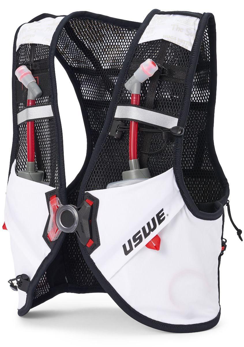 Uswe Pace 8 Running Hydration Vest - White