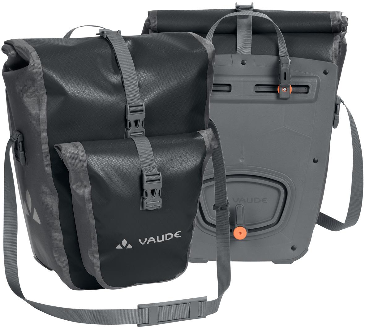 Vaude Aqua Back Plus Waterproof Rear Pannier Bags Pair - Black