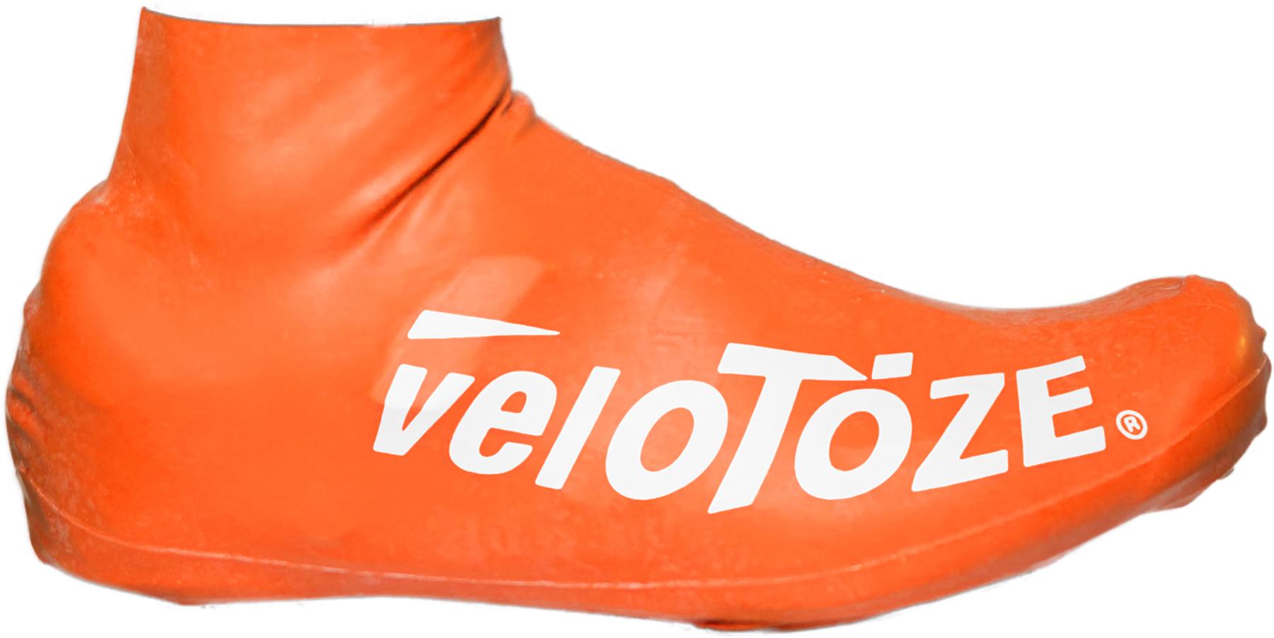 Velotoze Short Overshoes 2.0 - Hi-viz Orange