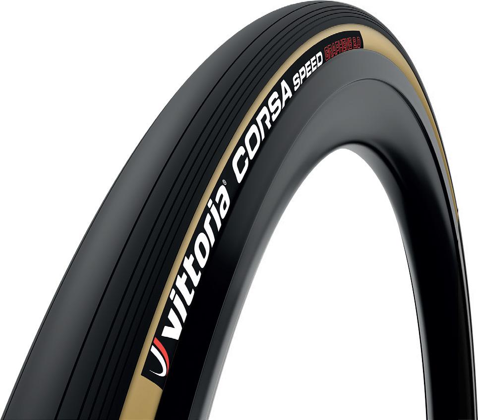 Vittoria Corsa Speed G2.0 Road Tyre - Tubular - Black/tan Wall