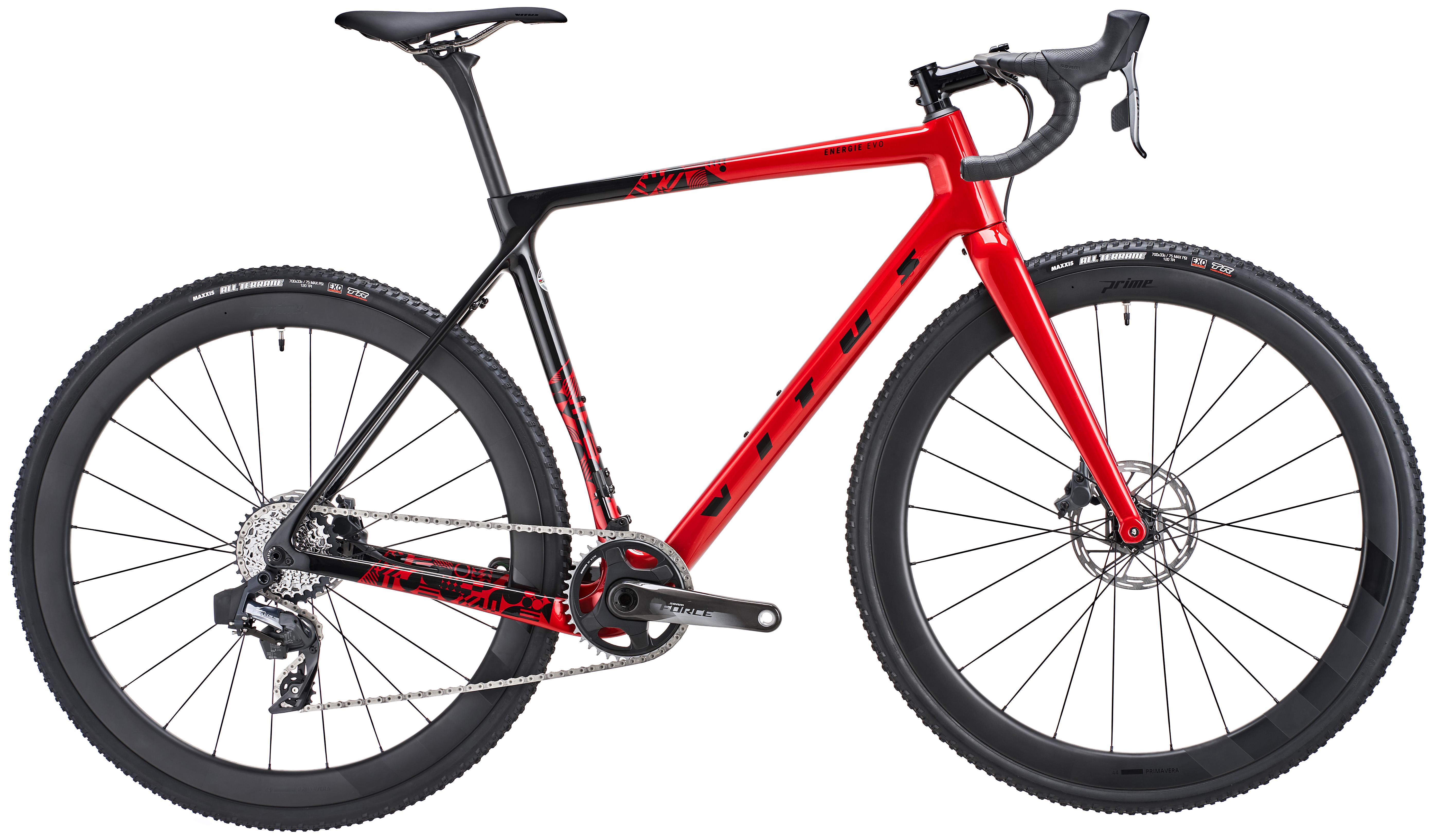 Vitus Energie Evo Force Axs Cyclocross Bike - Candy Red