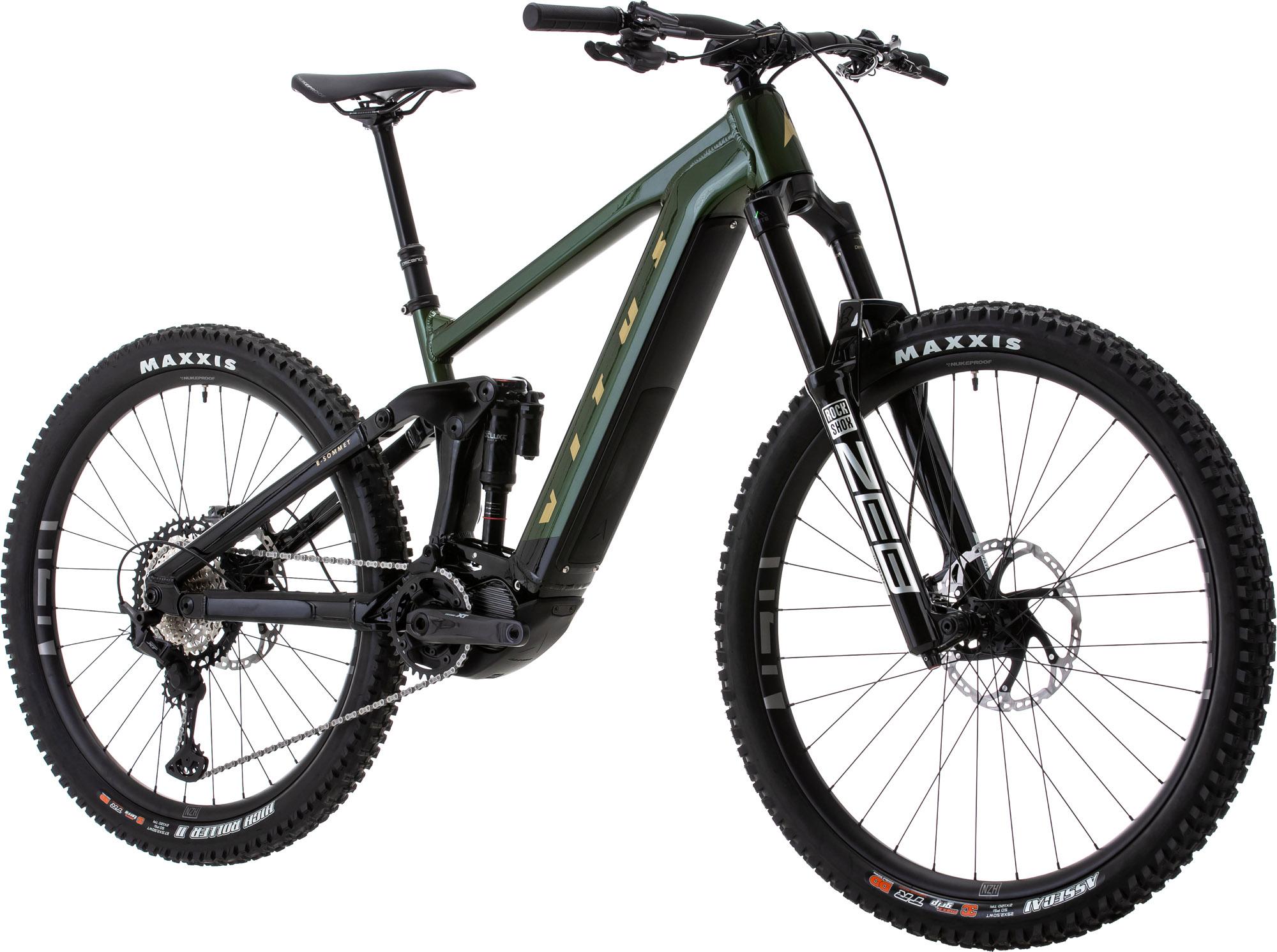 Vitus E-sommet 297 Vrx Mountain Bike (updated Cable Routing - 2022) - Racing Green