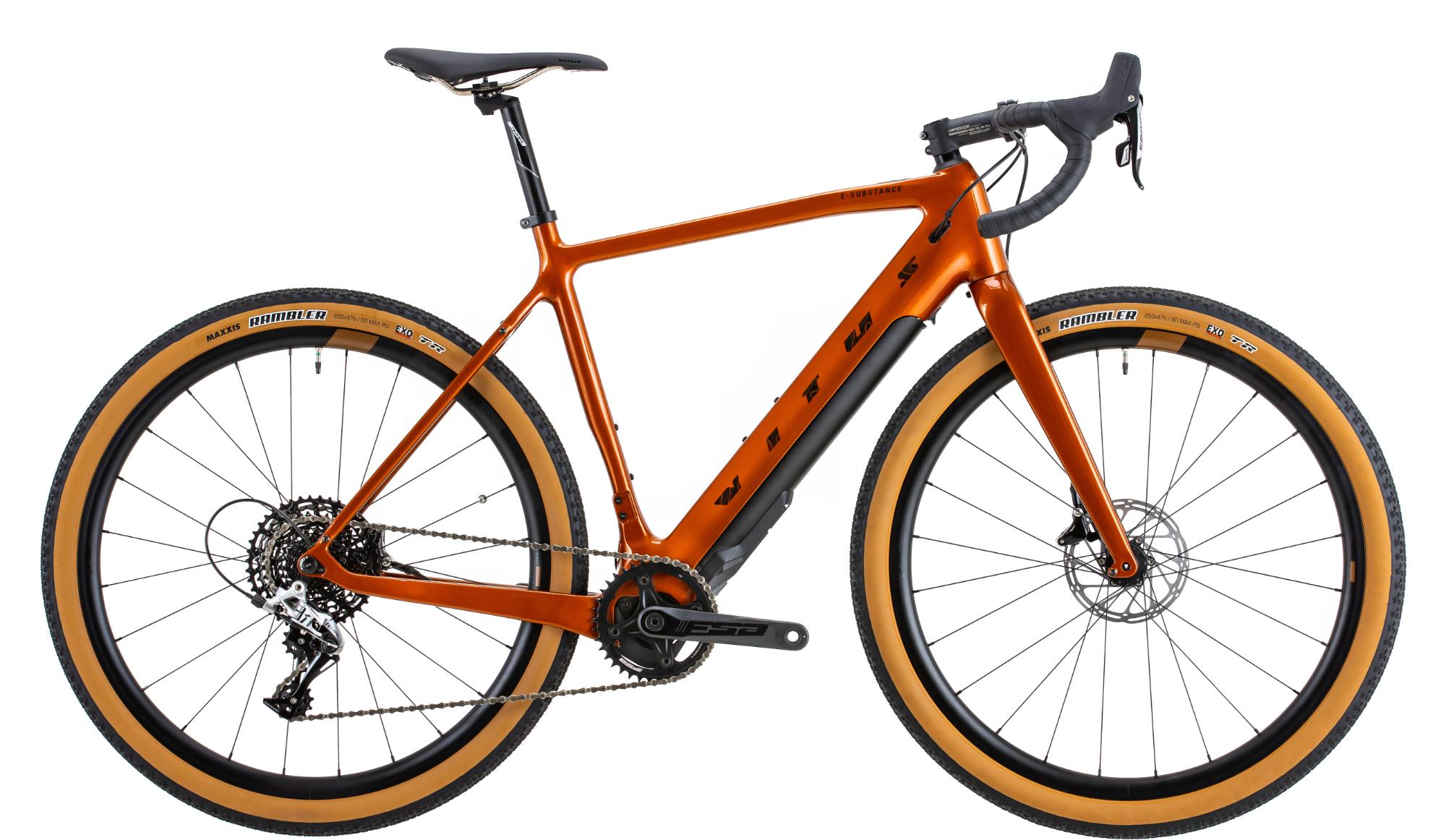 Vitus E-substance Carbon Rival Gravel Bike (fazua) - Copper