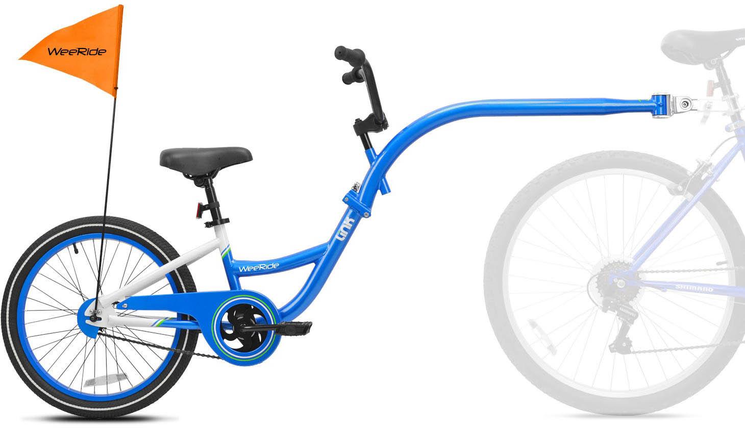 Weeride Tagalong Link Trailer Bike - Blue