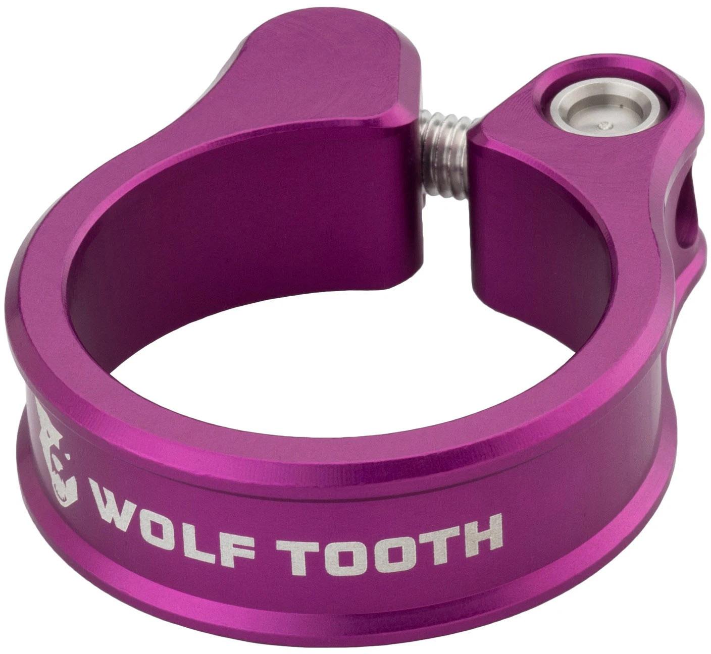 Wolf Tooth Seatpost Clamp - Bolt-on - Purple