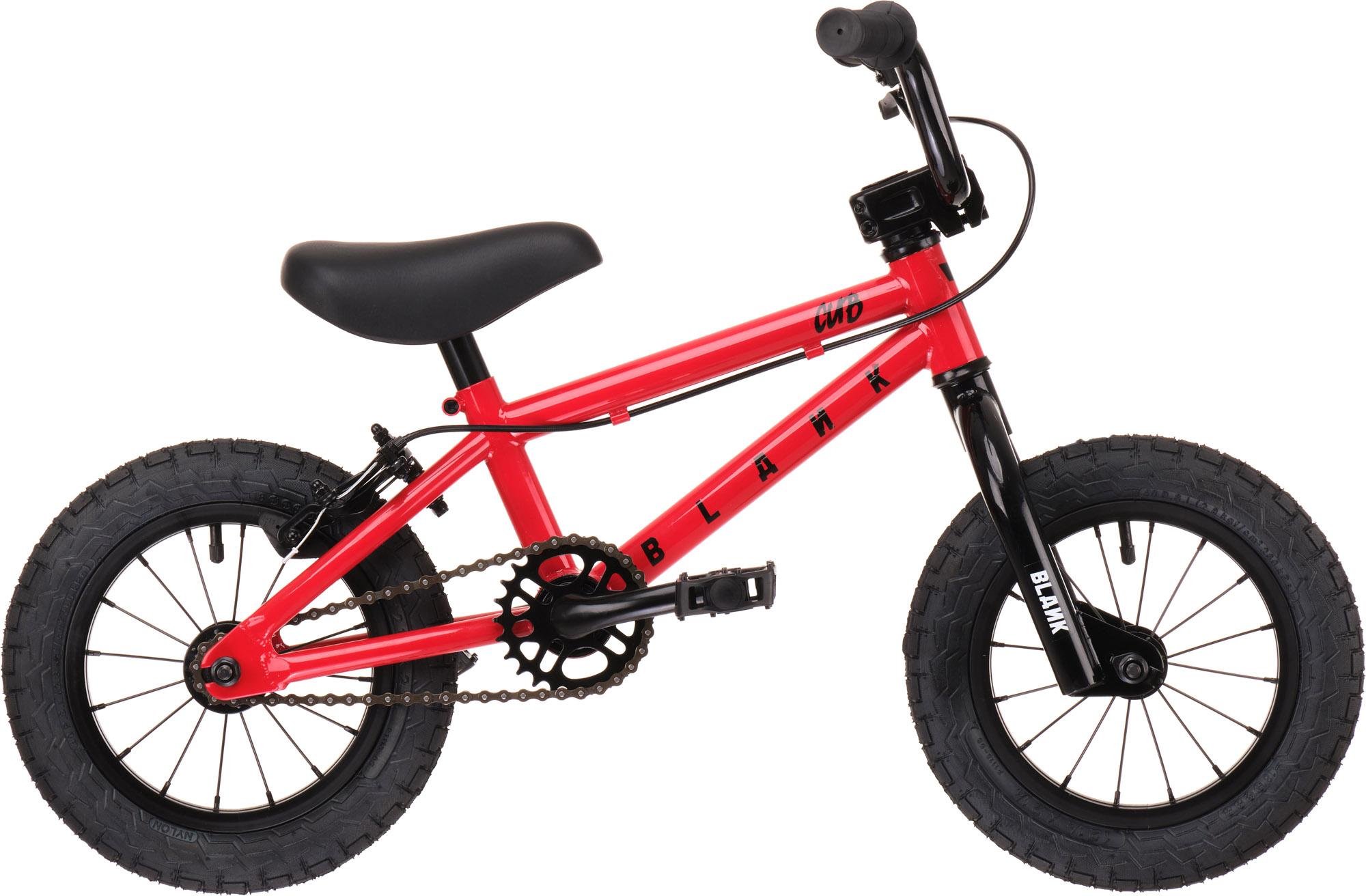 Blank Cub Kids Bmx Bike - Red