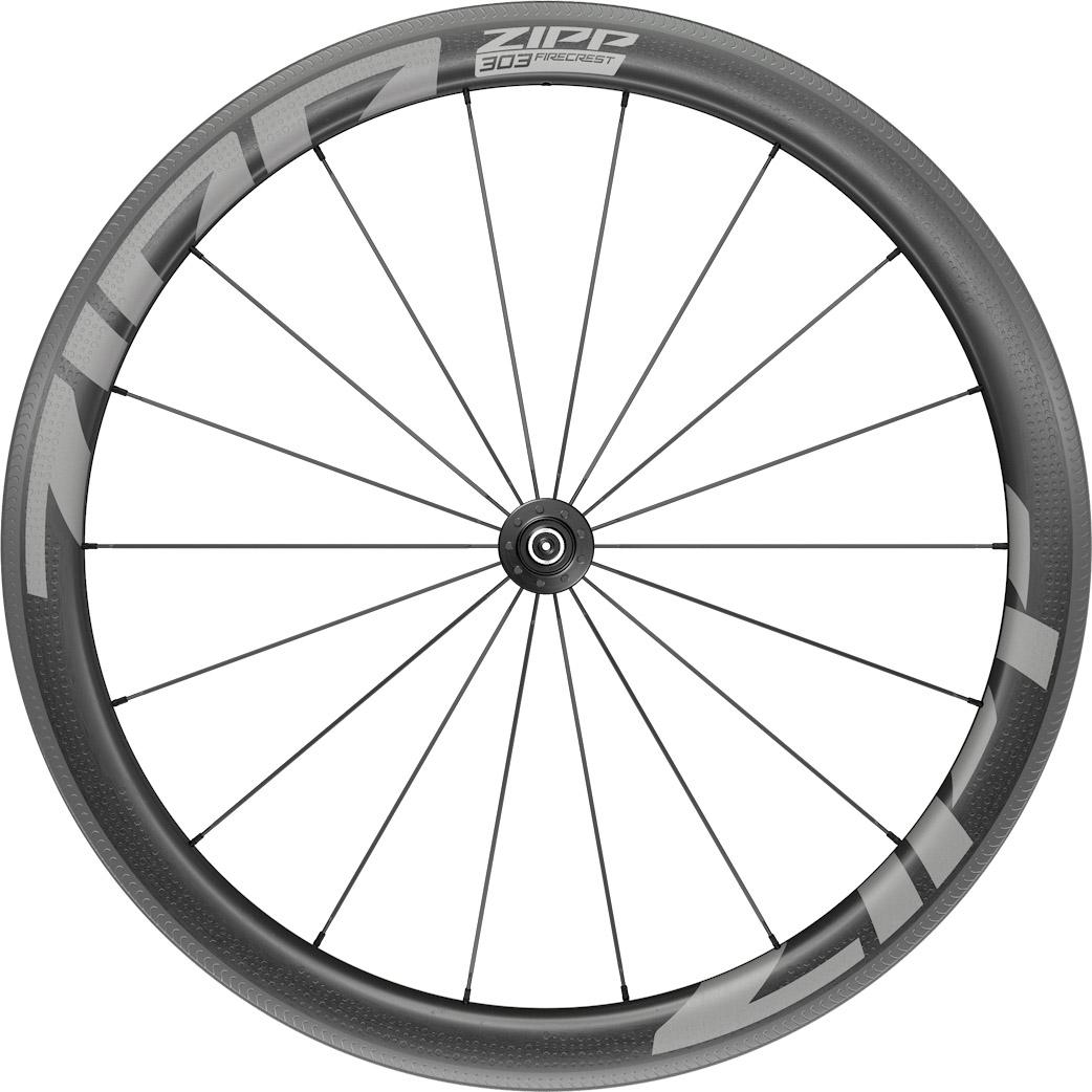 Zipp 303 Firecrest Carbon Tubeless Front Wheel - Black