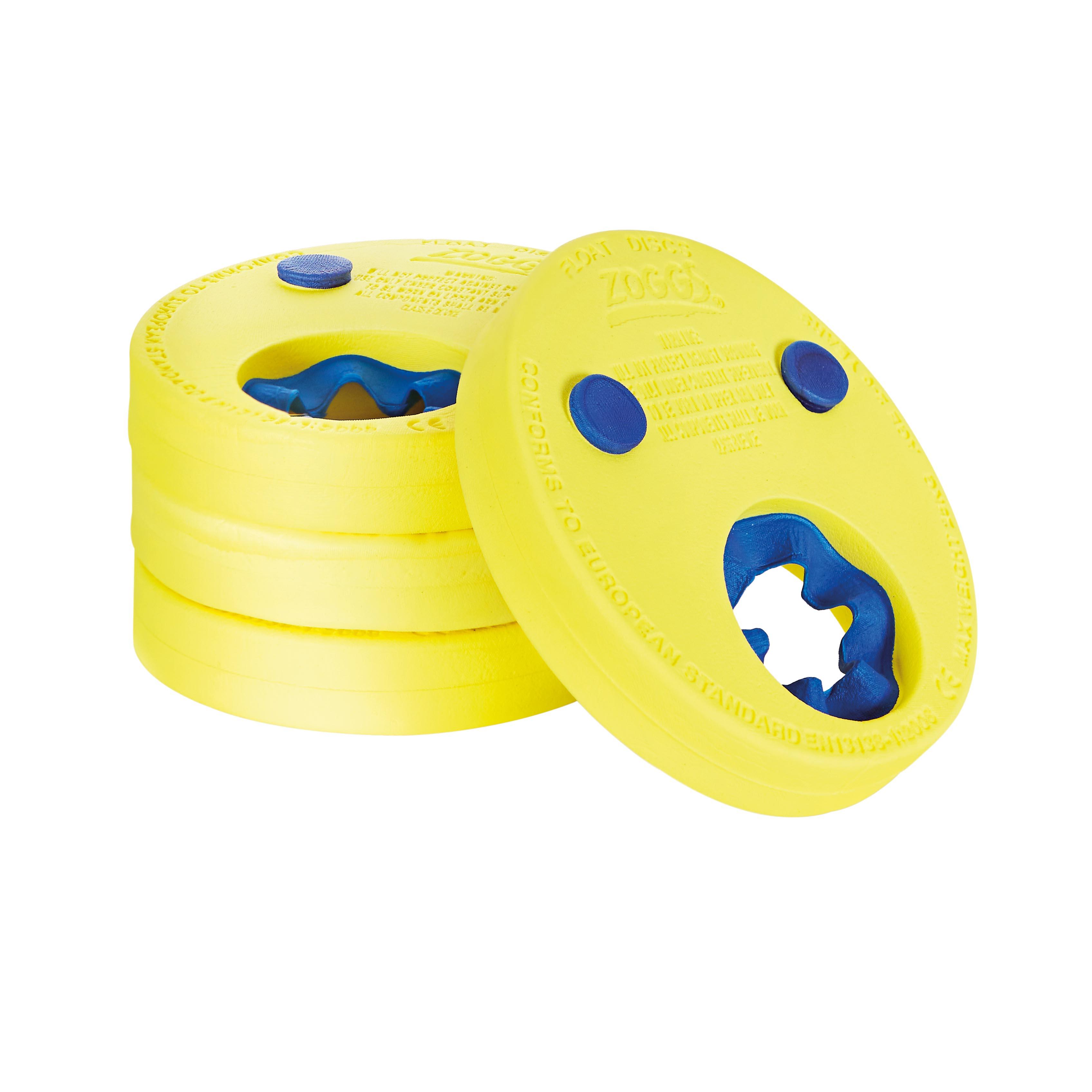 Zoggs Float Discs - Yellow/blue