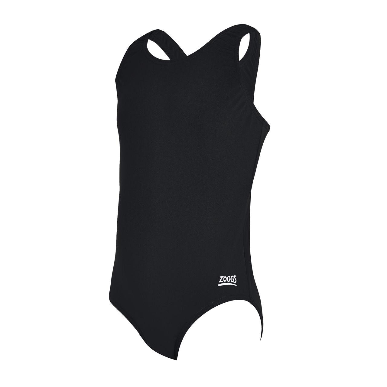Zoggs Girls Cottesloe Sportsback Swimsuit - Black