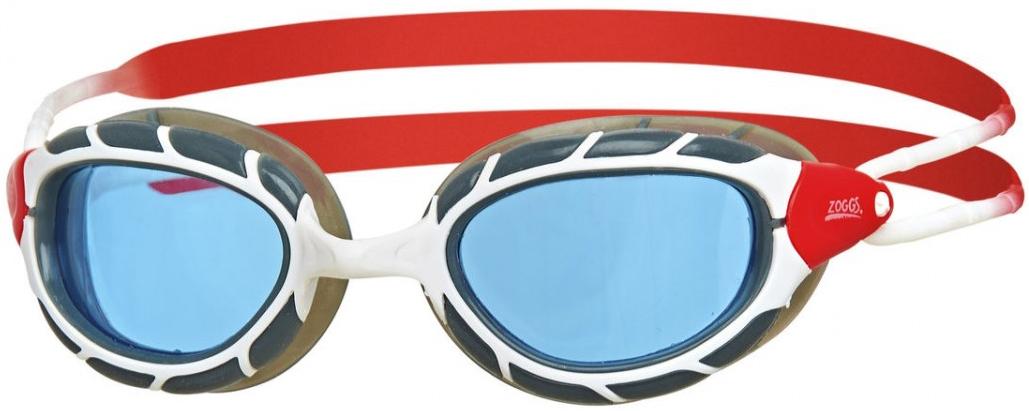 Zoggs Predator Goggle (tint Lens) - Blue/white/red