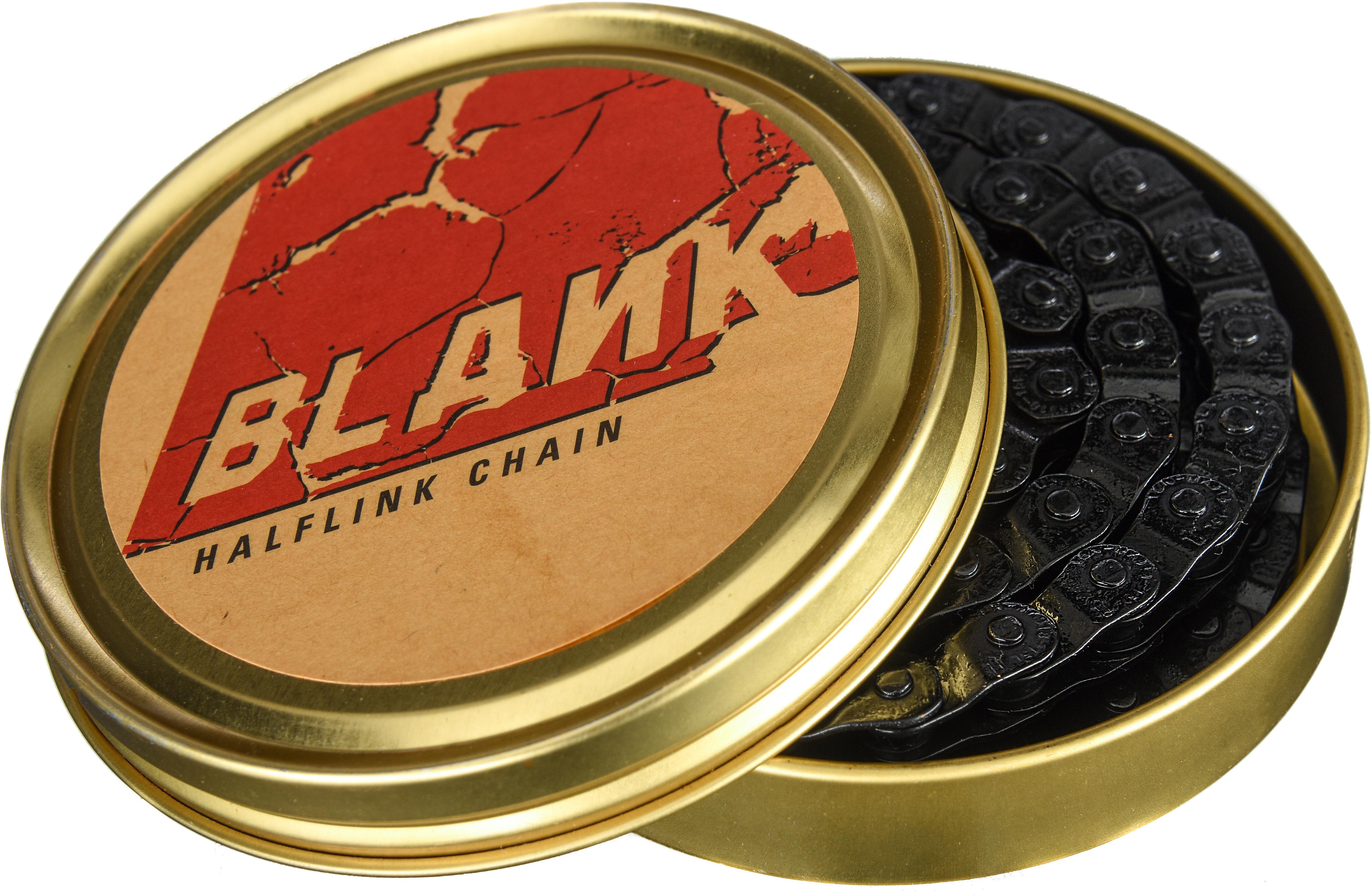 Blank Halflink Chain - Black
