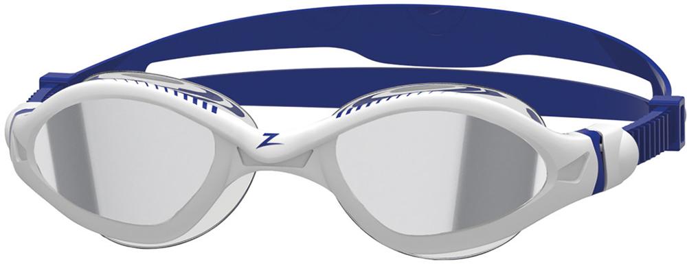 Zoggs Tiger Lsr Plus Titanium Goggle - White/blue