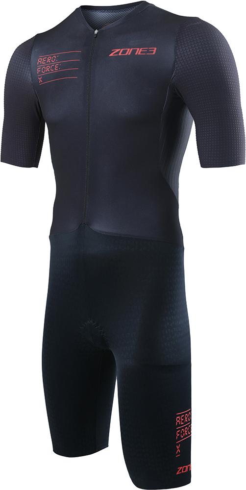Zone3 Aeroforce X Ii Short Sleeve Trisuit - Black